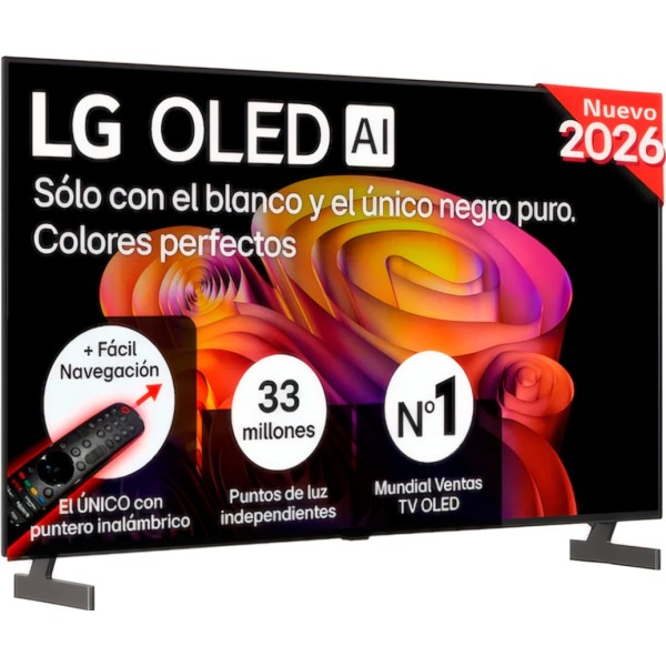 Lg oled ai b6 / televisor smart tv 65" oled 4k uhd